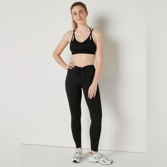 Victoria’s Secret PINK Gray Ruched Leggings - Picture 7 of 11